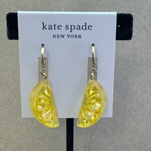 Kate Spade Lemon Slices Dangle Earrings